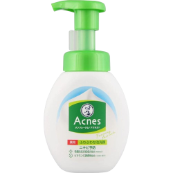 Rohto Mentholatum Acnes Medicated Fluffy Foam Face Wash