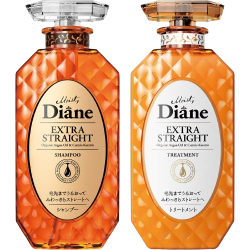 Moist Diane Perfect Beauty Extra Straight Shampoo & Treatment Set (450 ml each)